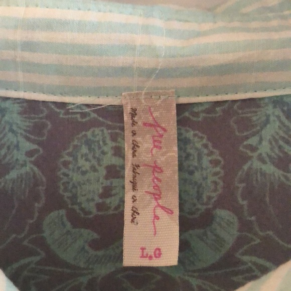 Beautiful Free People Button up blouse - Picture 2 of 4